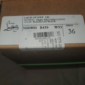 Christian Louboutin Lace Up Platform Sandal